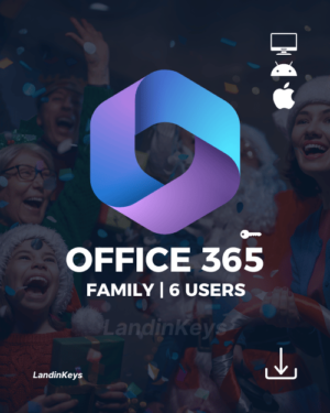 Office 365 Familia - 6 Usuarios/12 Meses